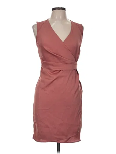 Pre-owned Allsaints Cocktail Dress In Burgundy