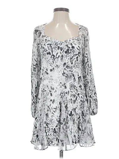 Pre-owned Allsaints Cocktail Dress In Gray