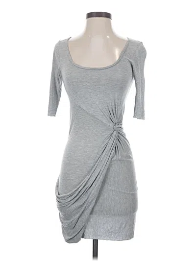 Pre-owned Allsaints Cocktail Dress In Gray