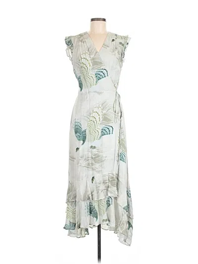 Pre-owned Allsaints Cocktail Dress In Gray