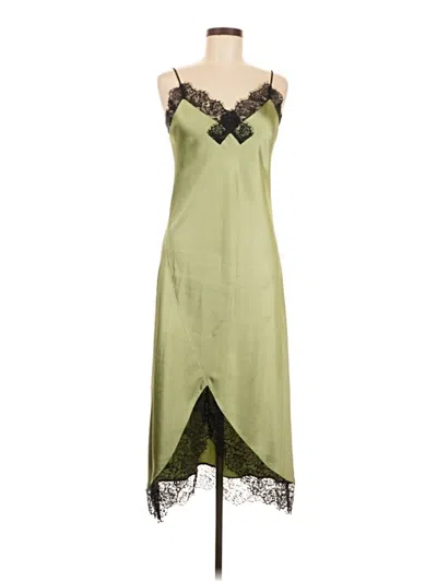 Pre-owned Allsaints Cocktail Dress In Green