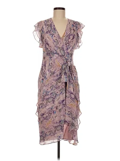 Pre-owned Allsaints Cocktail Dress In Purple