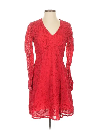 Pre-owned Allsaints Cocktail Dress In Red