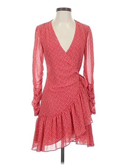 Pre-owned Allsaints Cocktail Dress In Red
