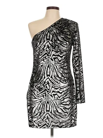 Pre-owned Allsaints Cocktail Dress In Silver