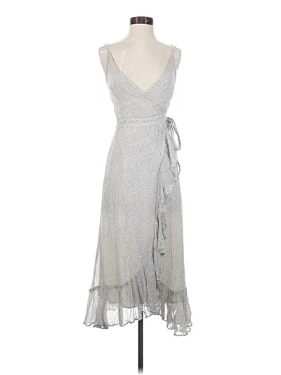 Pre-owned Allsaints Cocktail Dress In Silver