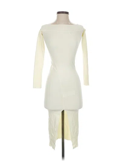 Pre-owned Allsaints Cocktail Dress In White