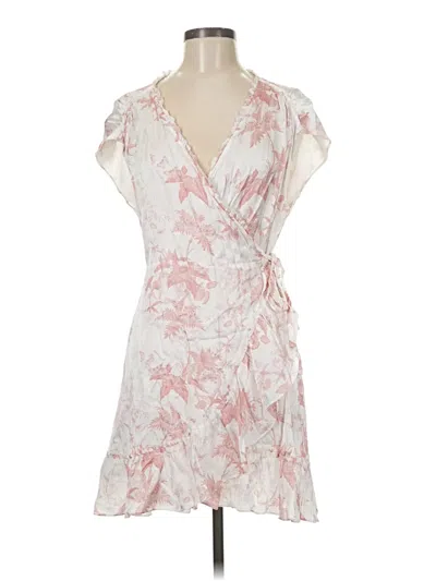 Pre-owned Allsaints Cocktail Dress In White