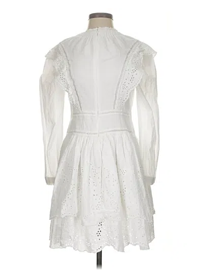 Pre-owned Allsaints Cocktail Dress In White