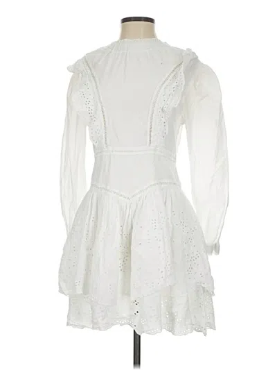 Pre-owned Allsaints Cocktail Dress In White