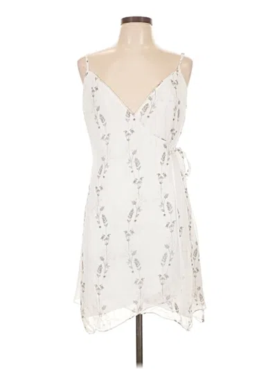 Pre-owned Allsaints Cocktail Dress In White