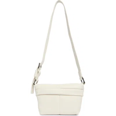 Allsaints Colette Leather Crossbody Bag In White