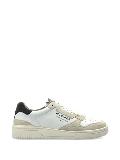 Allsaints Colour Block Lace-up Sneakers In Neutral