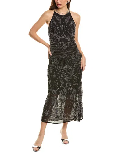 Allsaints Coralie Maxi Dress In Black