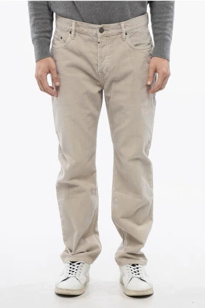 Allsaints Corduroy Curtis 5 Pockets Pants In Neutral