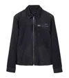 Allsaints Corduroy-trim Rothwell Jacket In Black