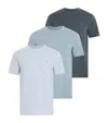 Allsaints Cotton Brace T-shirt In Blue