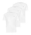 Allsaints Brace Brushed Cotton 3 Pack T-shirts In White