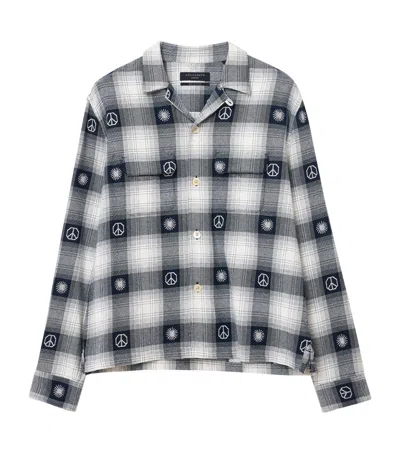ALLSAINTS COTTON CASTOR CHECK SHIRT