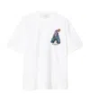 Allsaints Mens Optic White Defiance Graphic-print Cotton-jersey T-shirt In White