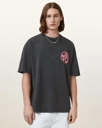 Allsaints Cotton Distortion Short Sleeve T-shirt