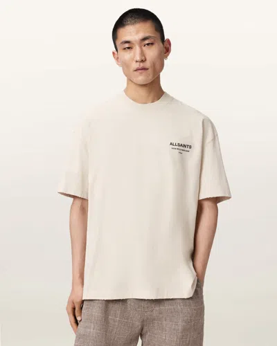 Allsaints Cotton Dreamer Short Sleeve Oversized Graphic T-shirt