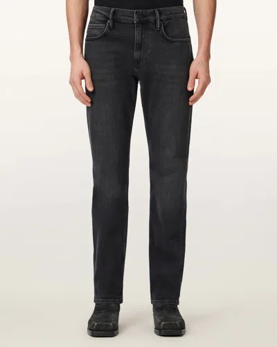 Allsaints Cotton Sid Comfort Denim Skinny Jeans In Black