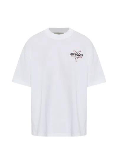 Allsaints Cotton T-shirt In White