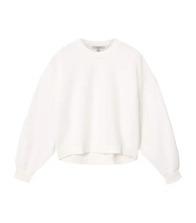 Allsaints Cotton-blend Esme Lila Sweater In White