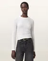 Allsaints West Top In White
