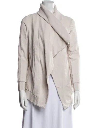 Pre-owned Allsaints Cowl Neck Sweater In Neutral