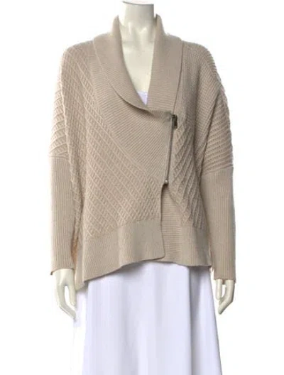 Pre-owned Allsaints Cowl Neck Sweater In Neutral