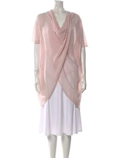 Pre-owned Allsaints Cowl Neck Sweater In Pink