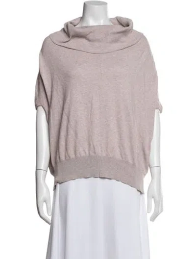 Pre-owned Allsaints Cowl Neck Sweater In Purple
