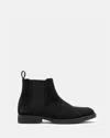 Allsaints Creed Suede Chelsea Boots In Black
