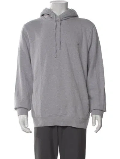 Pre-owned Allsaints Crew Neck Long Sleeve Hoodie In Gray
