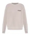 Allsaints Soleil Etta Cotton Graphic Sweatshirt In Neutral