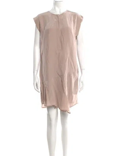 Pre-owned Allsaints Crew Neck Mini Dress
