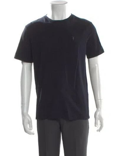 Pre-owned Allsaints Crew Neck Short Sleeve T-shirt In Black