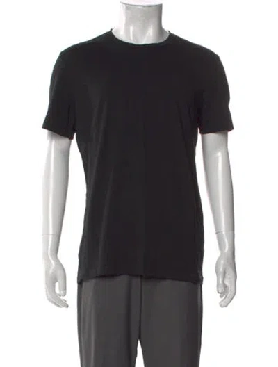 Pre-owned Allsaints Crew Neck Short Sleeve T-shirt In Black