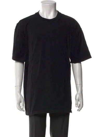 Pre-owned Allsaints Crew Neck Short Sleeve T-shirt In Black