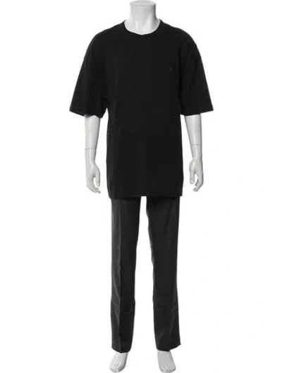 Pre-owned Allsaints Crew Neck Short Sleeve T-shirt In Black