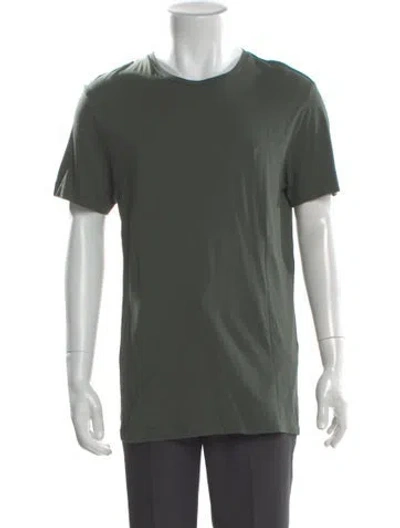 Pre-owned Allsaints Crew Neck Short Sleeve T-shirt In Gray