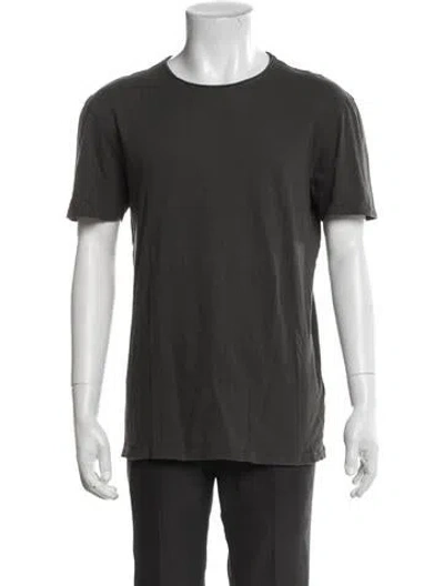 Pre-owned Allsaints Crew Neck Short Sleeve T-shirt In Gray