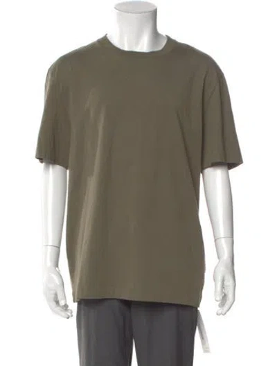 Pre-owned Allsaints Crew Neck Short Sleeve T-shirt In Green