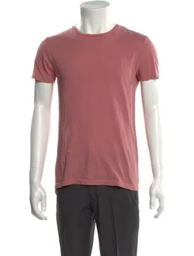 Pre-owned Allsaints Crew Neck Short Sleeve T-shirt In Pink