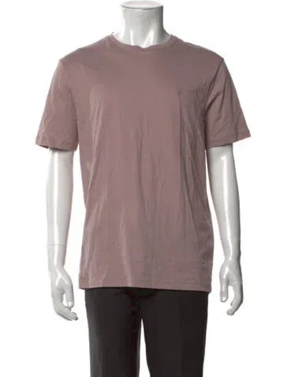 Pre-owned Allsaints Crew Neck Short Sleeve T-shirt In Pink