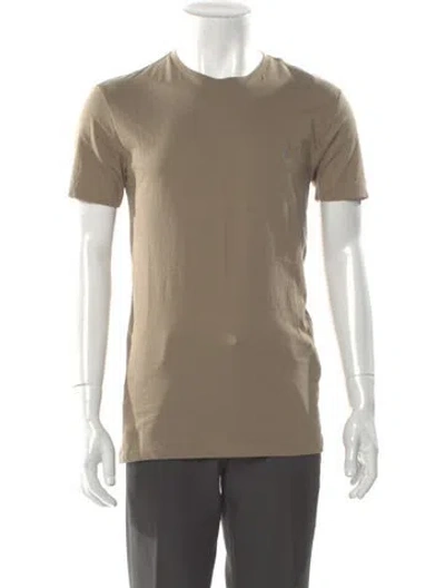 Pre-owned Allsaints Crew Neck Short Sleeve T-shirt W/ Tags In Neutral