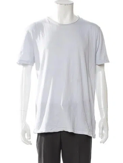 Pre-owned Allsaints Crew Neck Short Sleeve T-shirt In White