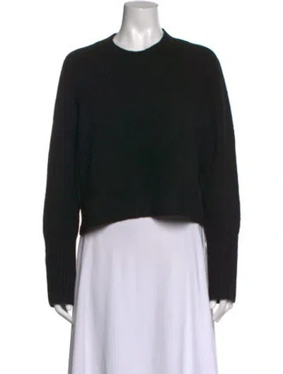 Pre-owned Allsaints Crew Neck Sweater In Black